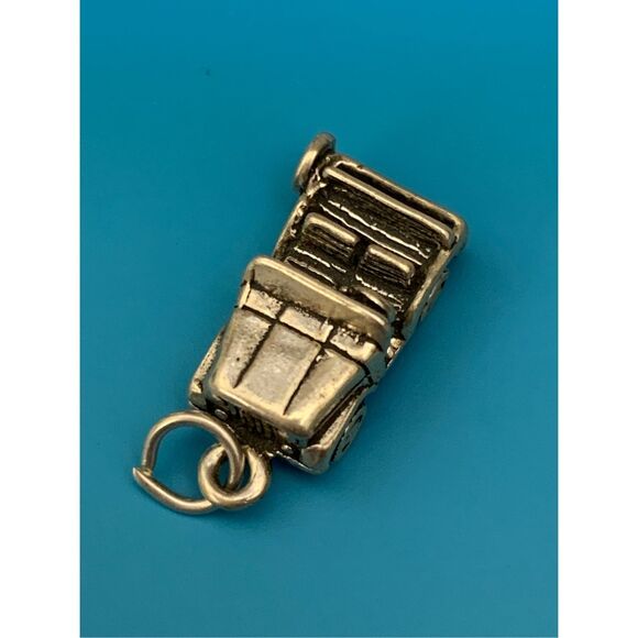Military Jeep Sterling Silver Jewelry Charm #transportation - Picture 1 of 8